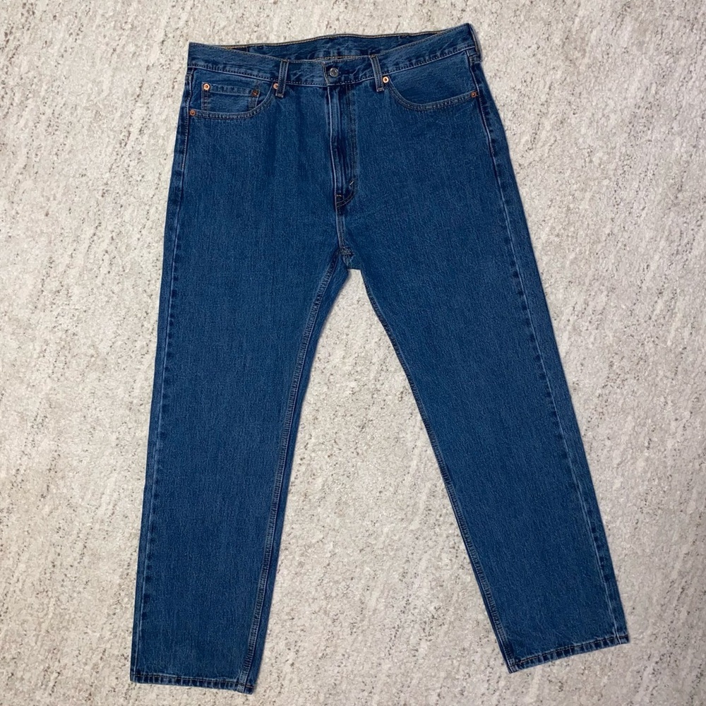 Levi’s 505 Straight Leg Men’s Denim Blue Jeans 38" Waist
